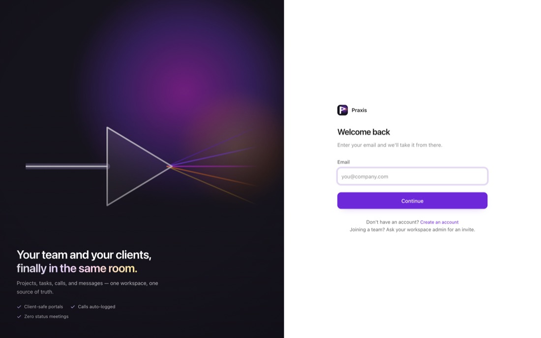 A custom operations app I built for an agency